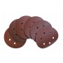 ABRASIVE DISC WITH VELCRO 6 HOLES MM. 150 GR.180