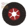 SEMIFLEXIBLE ABRASIVE DISC DIAMETER 115 GR. 24