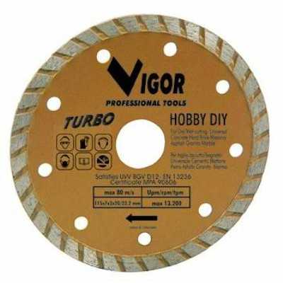 DISCO DIAMANTATI TURBO HOBBY-DIY ORO DIA.MM.115 52810-05/3 