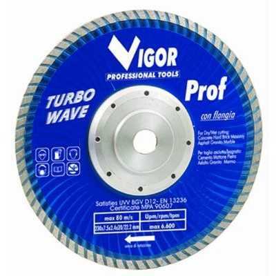 DISCO DIAMANTATO TURBO WAVE PROF BLU DIA. MM. 230 