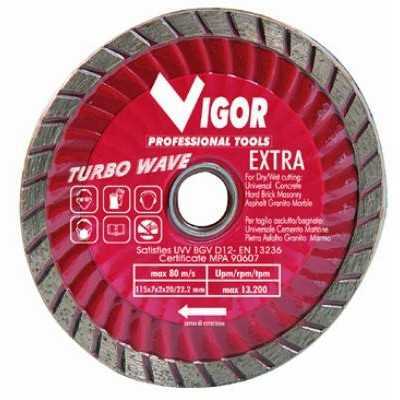 TURBO-WAVE EXTRA RED DIAMOND DISC DIAM. MM. 115