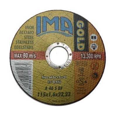 DISC FOR GRINDERS, STAINLESS CUT 115X1,2X22,23