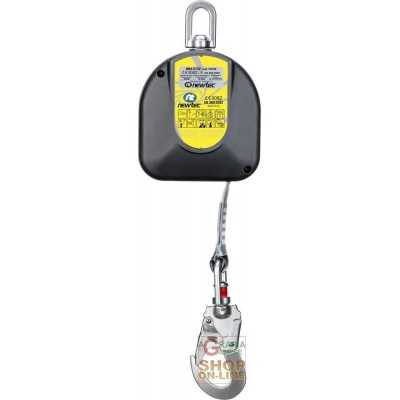 FALL ARREST DEVICE WITH AUTOMATIC RECALL TEXTILE BAND 6 MT