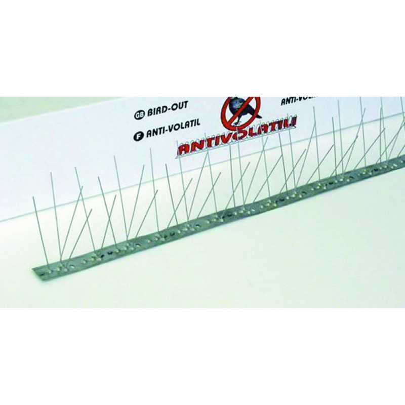 DISSUASORI PICCIONI uccelli plurispillo 80 aghi spilli base INOX 25 METRI | Leroy Merlin