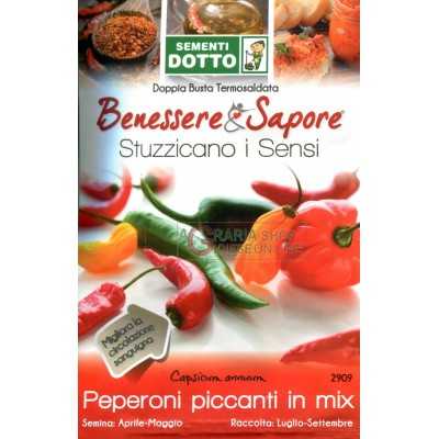 DOTTO BUSTE SEMI DI PEPERONI PICCANTI IN MIX 