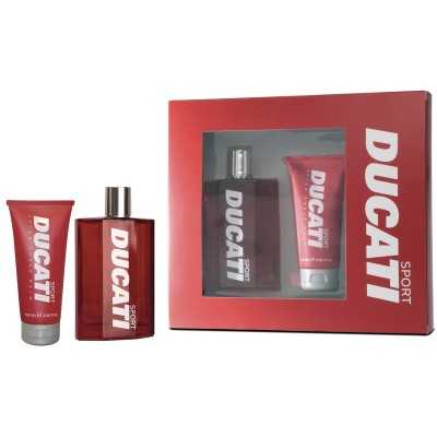 DUCATI SPORT BOX EDT 100 ML and AFTER SHAVE BALM TUBE ml. 100