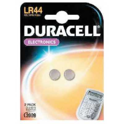 DURACELL BATTERIA A BOTTONE LR44 BL.2PZ 