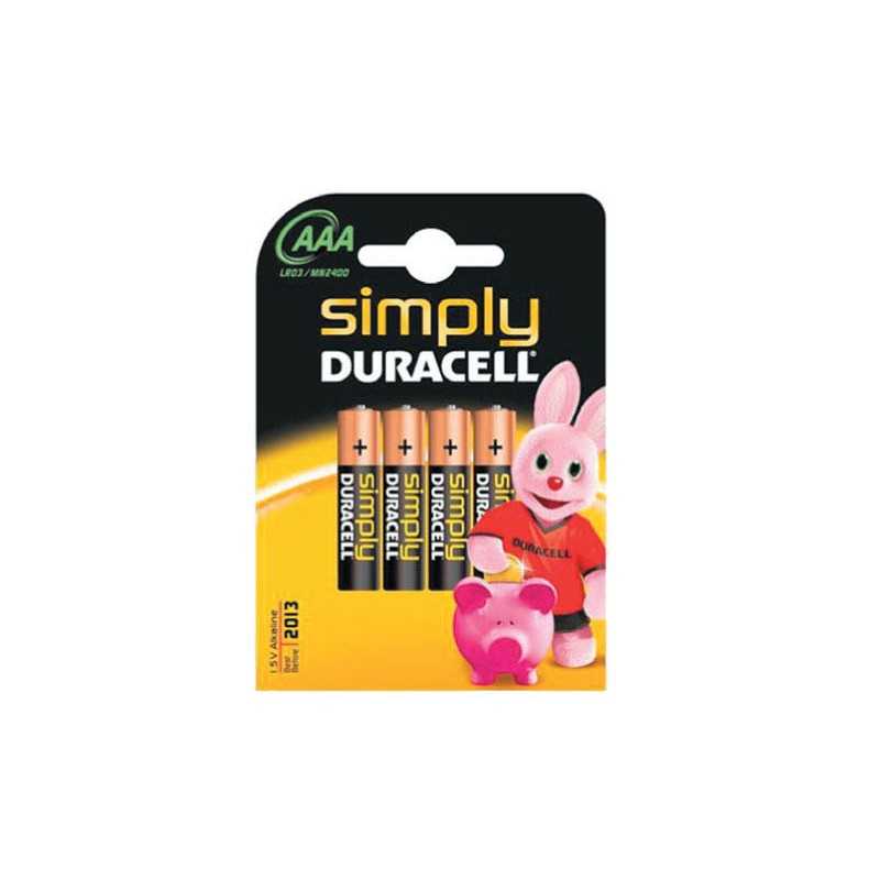 Duracell BUN0043A, 8 Batterie Ricaricabili AAA Mini Stilo 850 MAh, Pre-cariche E Pronte All'Uso, Adatte Per Giocattoli E Mouse Wireless