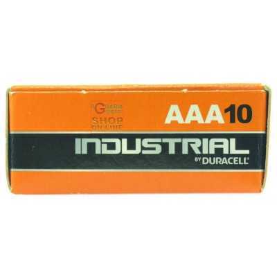 DURACELL BATTERIE PILE INDUSTRIAL ALKANI MINISTILO BOX PZ.10