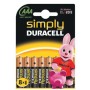 DURACELL SIMPLY MINISTILE ALKALINE 8 PCS. MN240