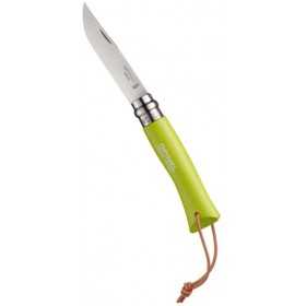 OPINEL KNIFE INOX N.7 BARODEUR HANDLE POMME WITH STRAP