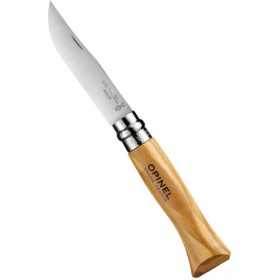OPINEL KNIFE BLADE INOX N. 6 OLIVE HANDLE