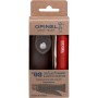 OPINEL COLTELLO LAMA INOX N. 8 CON LACCETTO FODERO ROSSO 