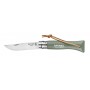 OPINEL KNIFE N. 6 STAINLESS STEEL WITH SAUGE HANDLE WITH STRAP
