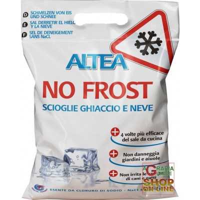 ALTEA NO FROST MELTS ICE AND SNOW WITHOUT DAMAGING THE GARDENS