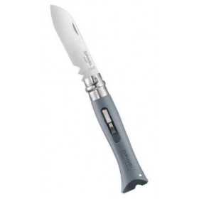 OPINEL VIROBLOC BRICOLAGE KNIFE N. 9 STAINLESS BLADE GRAY HANDLE