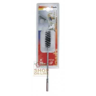 Eenhell Helical brush for corrugated steel wire pipes diam. 20