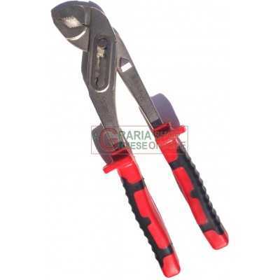 EGAMASTER ADJUSTABLE ZINC CHROMED TUBE RUBBER HANDLE CM. 25