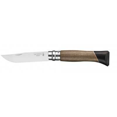 OPINEL INOX N. 8 ATELIER WITH HANDLE IN WALNUT AND EBONY