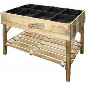 HANGING GARDEN SEEDING BED IN IMPREGNATED PINE WOOD CM.