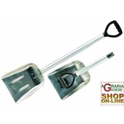 FOLDING ALUMINUM SHOVEL FOR CARS ARTICULATED HANDLE AD