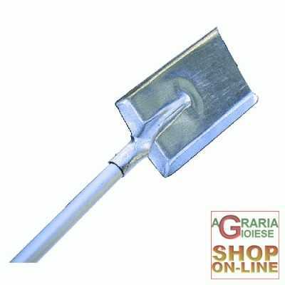 IRON OVEN SHOVEL WITH ALUMINUM HANDLE