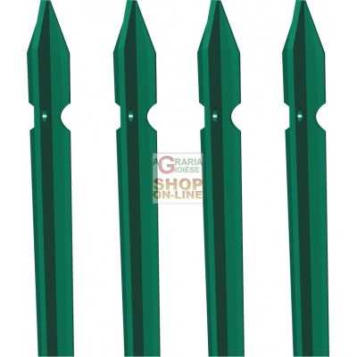 PALETTO PLASTIFICATO PER RETE RECINZIONE CM.175 H. T30X3 KG.