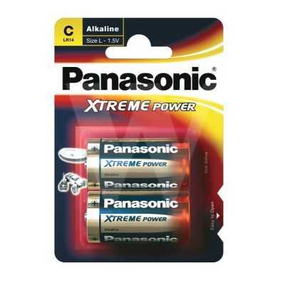 PANASONIC BATTERIES ALKALINE EXTREME POWER HALF TORCH PCS. 2