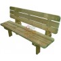 ROBUST WOODEN BENCH IN PINE SLATS THICKNESS MM. 44 CM. 180X38.5