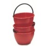 BASKET ROUND BASKET LT. 16 WITH ICS PLASTIC HANDLE