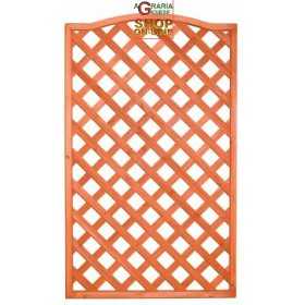 WOODEN GRILL PANEL SHAPED CM.90X180 MOD.