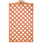 WOODEN GRILL PANEL SHAPED CM.90X180 MOD.