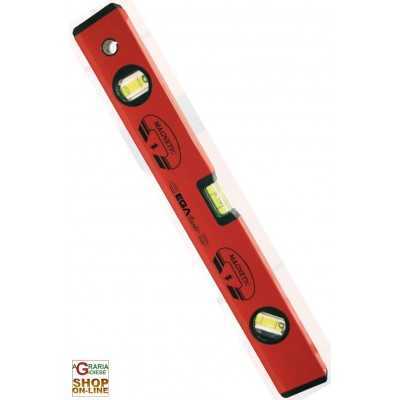 EGAMASTER LEVEL IN MAGNETIC ALUMINUM WITH 3 BUBBLES CM. 80 65198