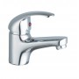 MISCELATORE SERIE EURO GRUPPO LAVABO MONOCOMANDO IN OTTONE