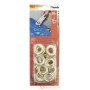 Einhell 20 brass-plated eyelets diam.10mm