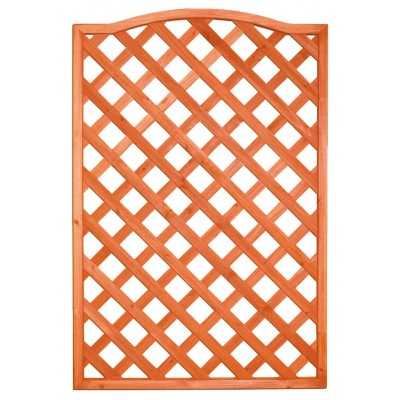 GRILLED SHAPED WOODEN PANEL CM.90x150h.