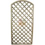 PANNELLO IN LEGNO GRIGLIATO EDERA AD ARCO CM. 90x180h. 