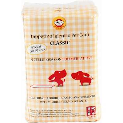 CLASSIC NAPPY FOR DOGS 40X60 WITH POLYMERS HYGIENIC MAT PCS. 15