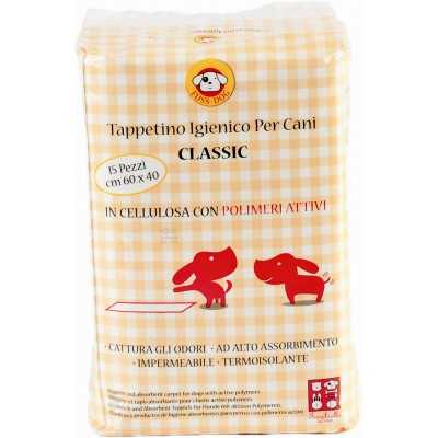 CLASSIC DIAPER FOR DOGS 60X90 WITH POLYMERS HYGIENIC MAT PCS. 10