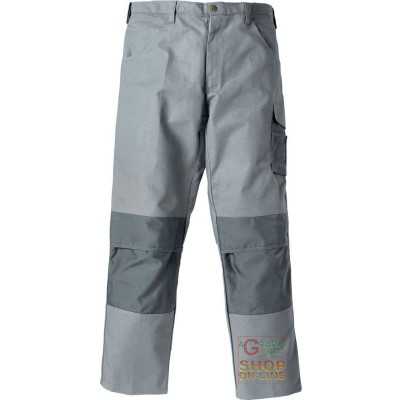 100% COTTON TROUSERS WITH POLYESTER FABRIC INSERTS COLOR GRAY