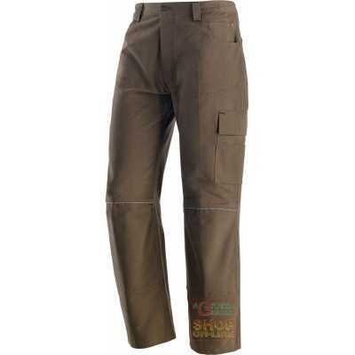 PANTS 100% COTTON CANVAS MUD COLOR SIZE S XXXL