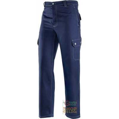 TROUSERS 100% SANFORIZED COTTON GR 250 MULTI-POCKET SEAMS IN