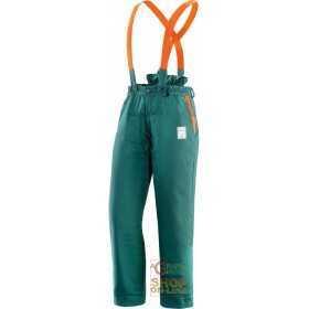 TROUSERS 65% POLYESTER 35% COTTON PADDED FOR USE OF CHAIN SAWS