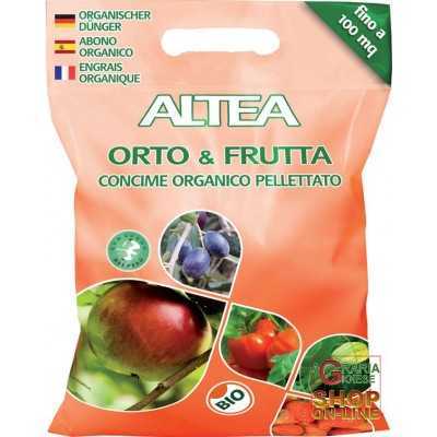 ALTEA ORTO & FRUTTA ORGANIC PELLET FERTILIZER FOR VEGETABLES