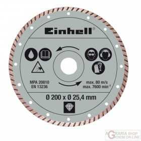 Einhell Disco diamantato 200 x 25 4 x 2 2mm turbo 