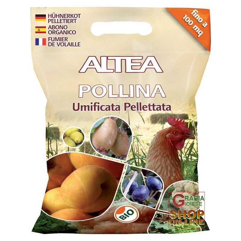 Pollina in pellet (Agripollina) 3,8 mm (25 kg), concime organico NP granulare pe