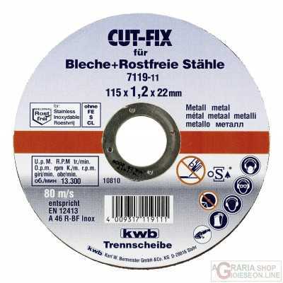 Einhell Cutting disc CUT-FIX for metal for angle grinders diam.