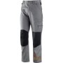 PANTALONE 97% COTONE 3% SPANDEX COLORE GRIGIO TG S XXL 
