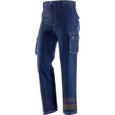 PANTS 98% SANFORIZED COTTON 2% LYCRA GR 250 ELASTICIZED