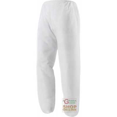 TROUSERS IN PLP GR 40 WHITE COLOR TG ML XL XXL